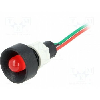 Индикаторная лампа led вогнутый POLAM-ELTA LR-D10-24ACDC