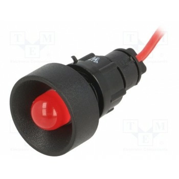 Индикаторная лампа led вогнутый POLAM-ELTA LR-D10B-230ACDC BLINKING