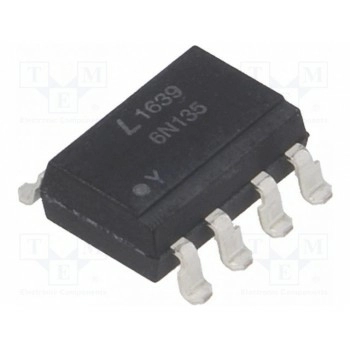 Оптрон SMD LITEON 6N135S-L