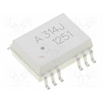 Оптрон SMD Каналы 2 BROADCOM (AVAGO) HCPL-314J-000E