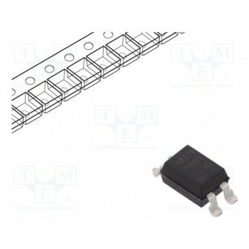 Оптрон SMD BROADCOM (AVAGO) HCPL-817-56CE