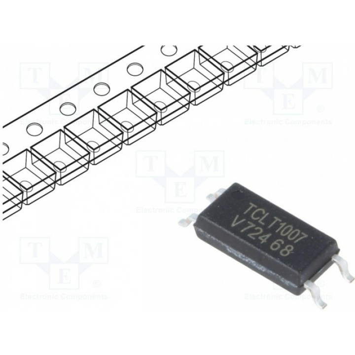 Оптрон SMD VISHAY TCLT1007 (TCLT1007)
