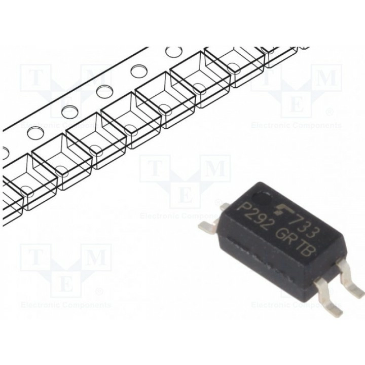 Оптрон SMD TOSHIBA TLP292(GR-TPR.E(T (TLP292-GR-TPR.E-T)