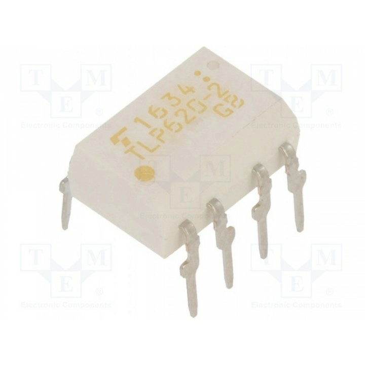 Оптрон THT Каналы 2 TOSHIBA TLP620-2(F) (TLP620-2F)