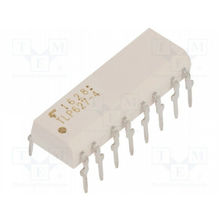 Оптрон tht TOSHIBA TLP627-4(F) (TLP627-4F)