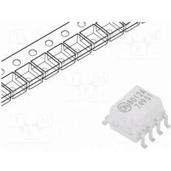 Оптрон SMD Каналы 1 ON SEMICONDUCTOR (FAIRCHILD) FOD8012AR2