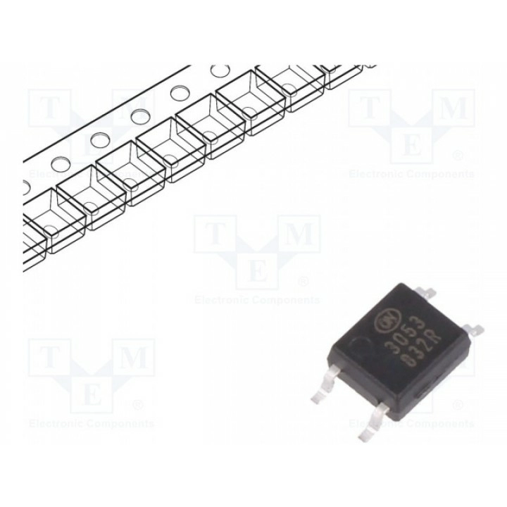 Оптотиристор 375кВ ON SEMICONDUCTOR (FAIRCHILD) FODM3053R2_NF098 (FODM3053R2-NF098)
