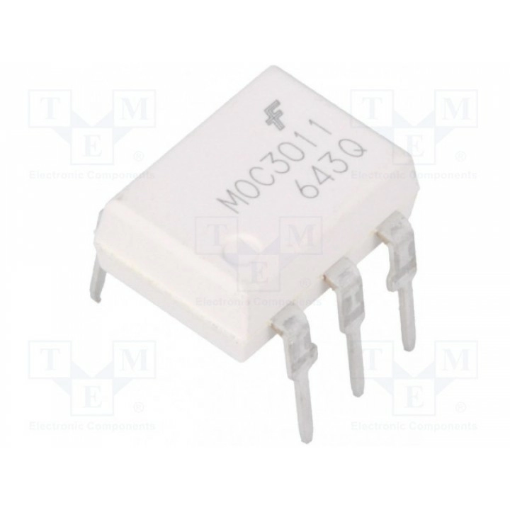 Оптотиристор 417кВ ON SEMICONDUCTOR (FAIRCHILD) MOC3011M (MOC3011M)