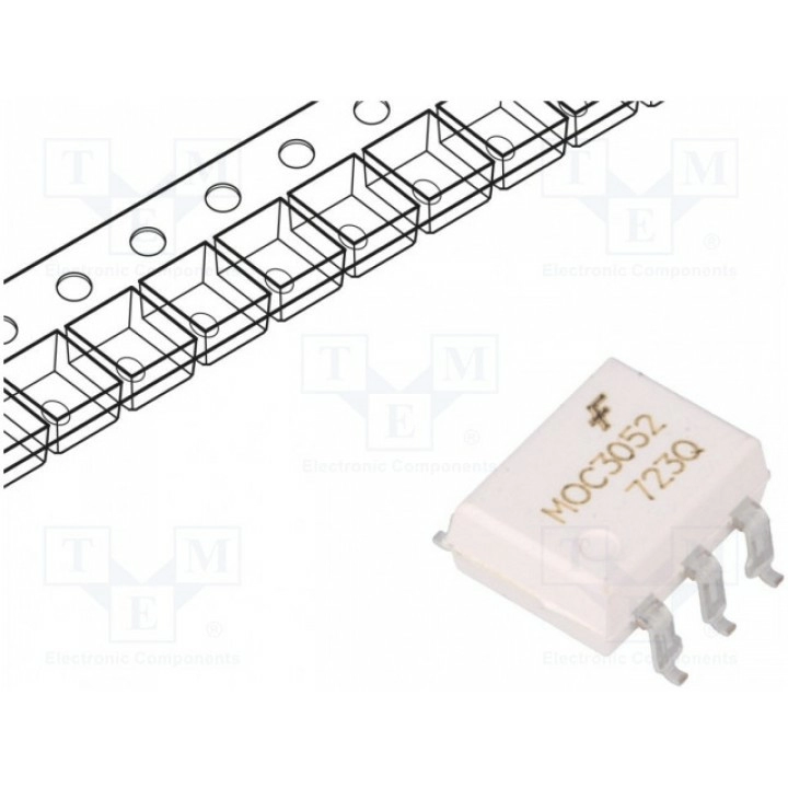 Оптотиристор ON SEMICONDUCTOR (FAIRCHILD) MOC3052SM (MOC3052SM)