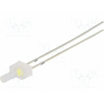 LED 2мм белый холодный OPTOSUPPLY OSW5YS7K92B
