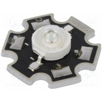 LED  мощный STAR голубой ProLight Opto PM2E-3LBS-SD