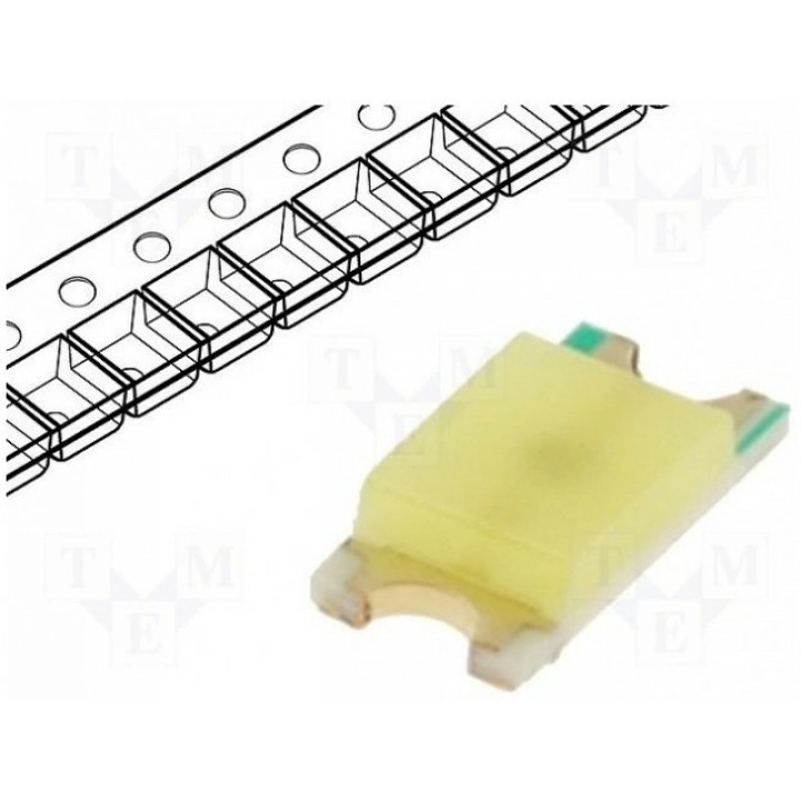 LED SMD 1206 белый холодный OPTOFLASH OF-SMD3216W (OF-SMD3216W-TR)