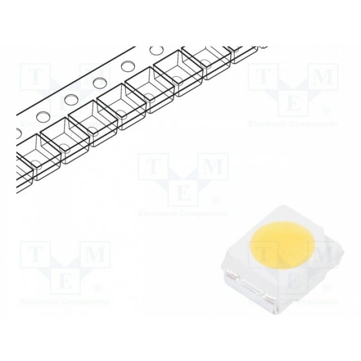 LED SMD 3528PLCC2 белый холодный REFOND RF-W65QK30DS-EE-F-Y (RF-W65QK30DS-EE-F)