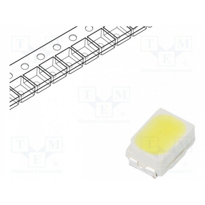 LED SMD 3020PLCC2 белый холодный REFOND RF-WNHA20DS-EE-F-Y (RF-WNHA20DS-EE-F-Y)