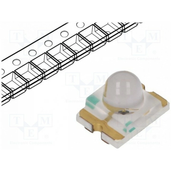 LED SMD 1210 янтарный BROADCOM (AVAGO) ASMT-BA20-AS000 (ASMT-BA20-AS000)