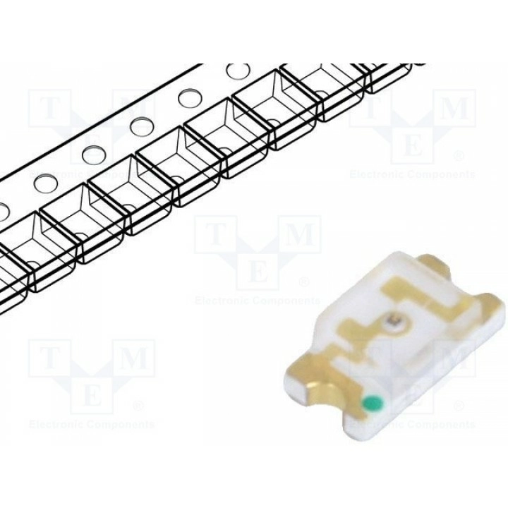 LED SMD 1206 желто-зеленый FORYARD FYLS-1206UGC (FYLS-1206UGC)