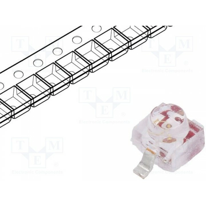 LED SMD Gull wing красный BROADCOM (AVAGO) HLMP-P205-F0011 (HLMP-P205-F0011)