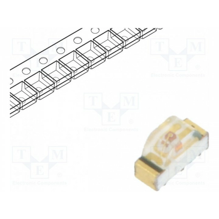 LED SMD 0604 оранжевый BROADCOM (AVAGO) HSMD-C120 (HSMD-C120)