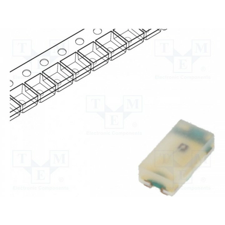 LED SMD 0603 оранжевый BROADCOM (AVAGO) HSML-C197 (HSML-C197)