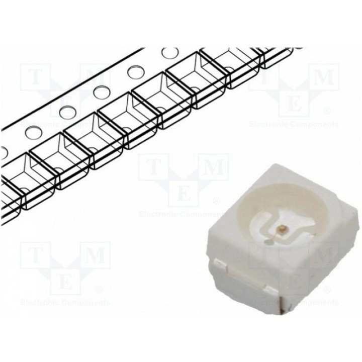 LED SMD 3528PLCC2 зеленый KINGBRIGHT ELECTRONIC KA-3528SGS (KA-3528SGS)