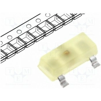 LED SMD SOT23 желтый KINGBRIGHT ELECTRONIC KM-23YD-F
