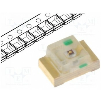 LED SMD 0805 зеленый KINGBRIGHT ELECTRONIC KP-2012MGC