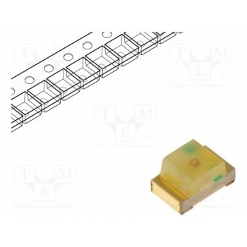 LED SMD 0805 желтый 3-8мкд KINGBRIGHT ELECTRONIC KP-2012YD
