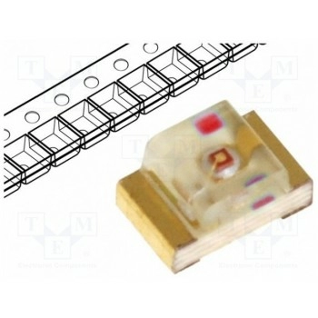 LED SMD 1206 голубой KINGBRIGHT ELECTRONIC KP-3216PBC-A
