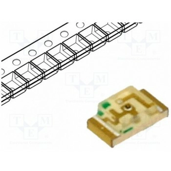 LED SMD 1206 оранжевый KINGBRIGHT ELECTRONIC KP-3216SECK