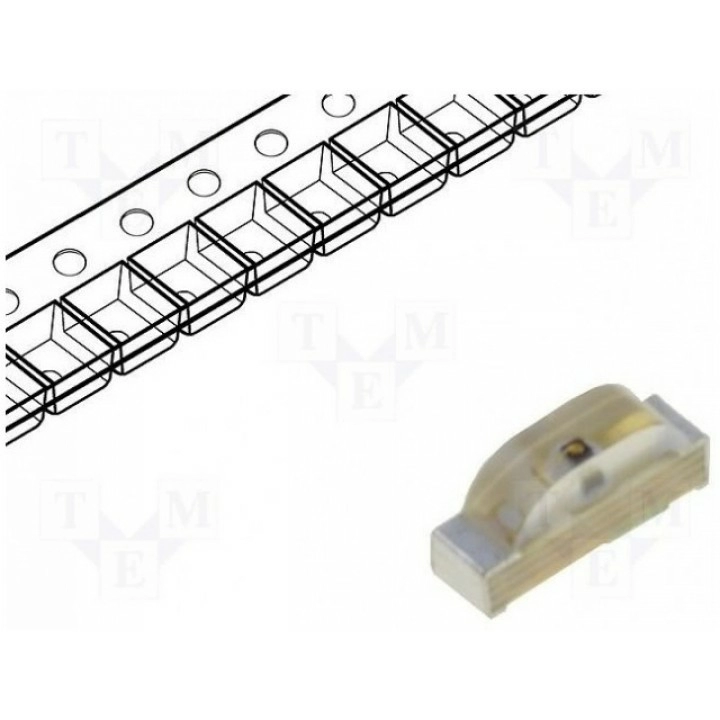 LED SMD 0802 красный 110?250мкд KINGBRIGHT ELECTRONIC KPA-2106SURCK (KPA-2106SURCK)