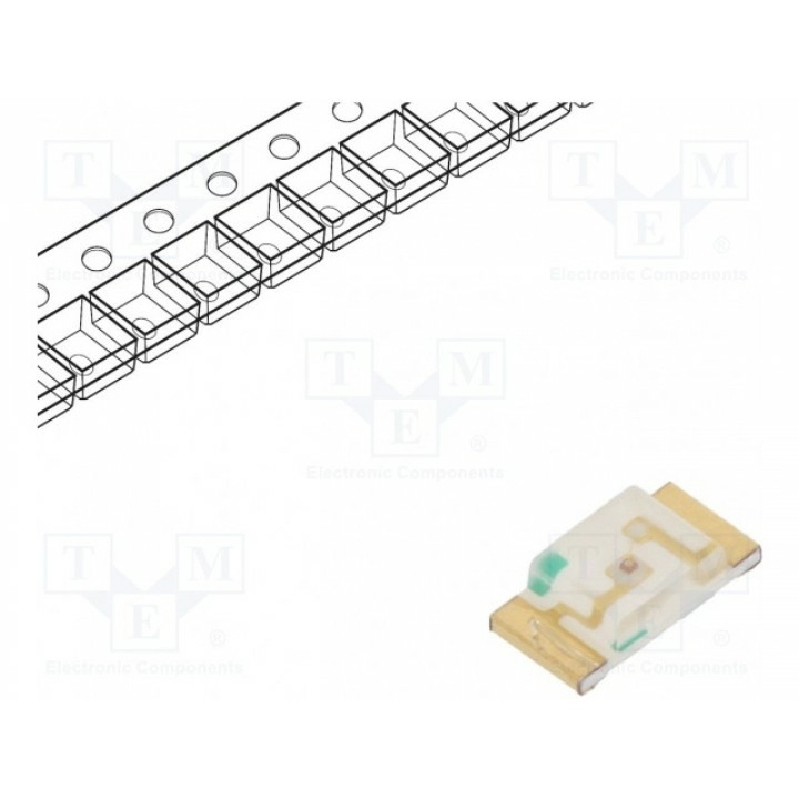 LED SMD 1206 красный 8?15мкд KINGBRIGHT ELECTRONIC KPT-3216EC (KPT-3216EC)
