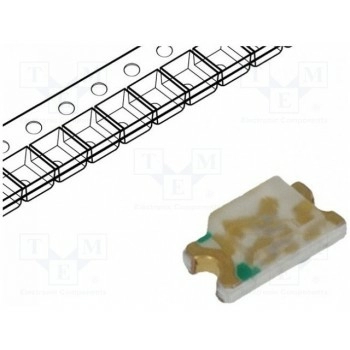 LED SMD 0603 зеленый LUCKY LIGHT LL-S192PGC-G5-1B
