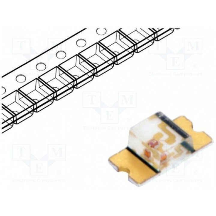 LED SMD 1206 желтый LITEON LTST-C230YKT (LTST-C230YKT)