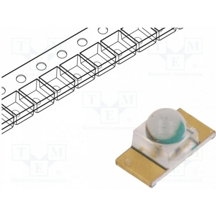 LED SMD 1608 зеленый LITEON LTST-C950KGKT (LTST-C950KGKT)