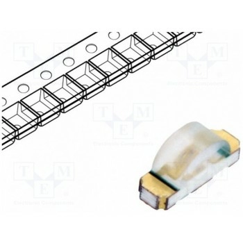 LED SMD 1206 голубой LITEON LTST-S110TBKT