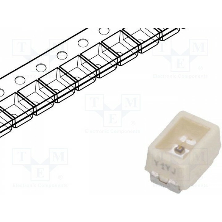 LED SMD Mini PLCC22014 OSRAM LY M676-R2T1-26 (LY-M676-R2T1-26)