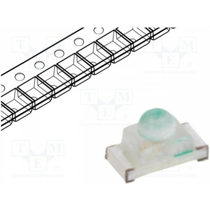 LED SMD 0603 голубой OPTOSUPPLY OSB5060341F (OSB5060341F)
