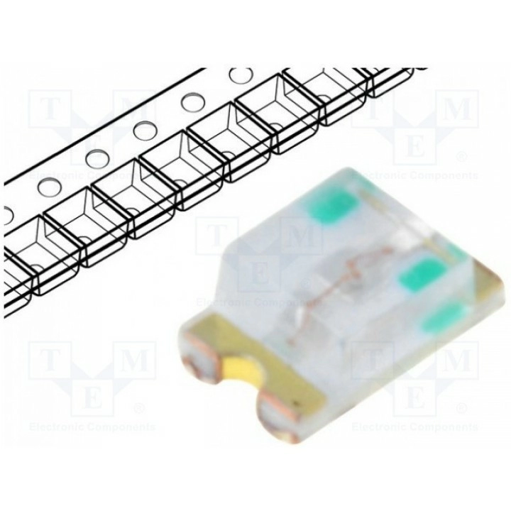 LED SMD 0805 голубой OPTOSUPPLY OSB50805C1E (OSB50805C1E)