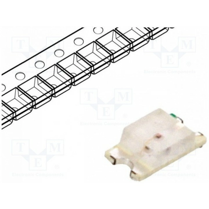 LED SMD 1206 красный OPTOSUPPLY OSR51206C1E (OSR51206C1E)
