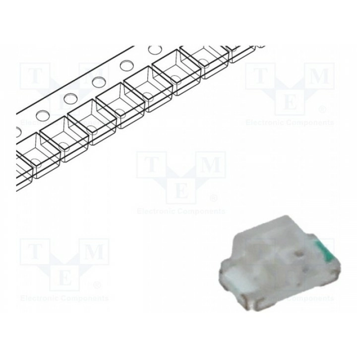 LED SMD 0805 RGB OPTOSUPPLY OSTB0805C1E-A-0.8T (OSTB0805C1E-A-0.8T)