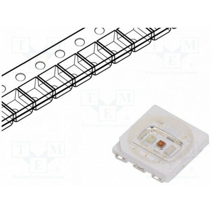 LED SMD 5050PLCC6 RGB OPTOSUPPLY OSTCXBSEC1E (OSTCXBSEC1E)