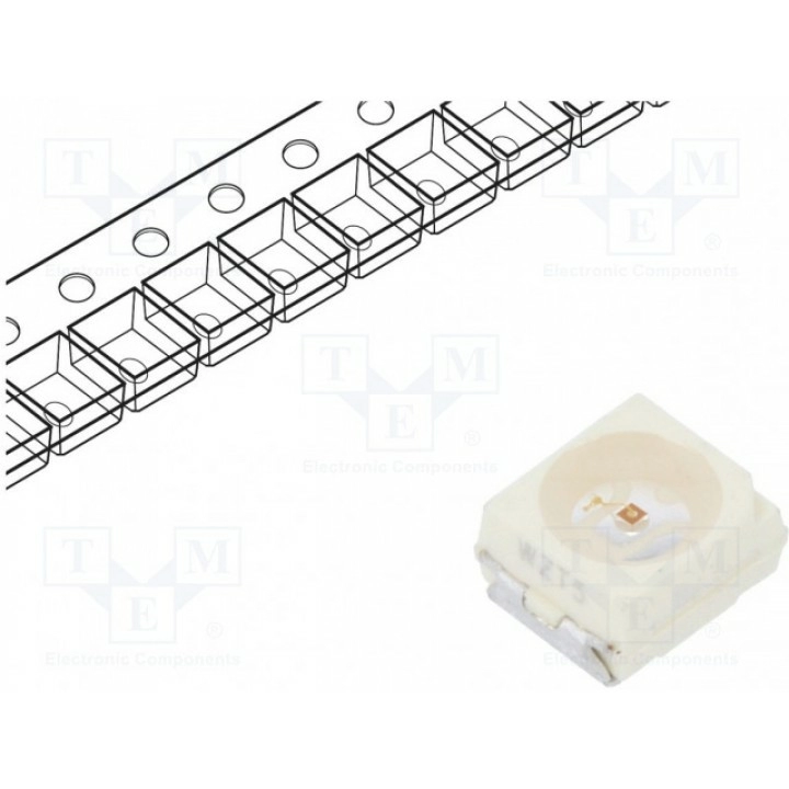 LED SMD 3528PLCC2 зеленый VISHAY VLMP3100-GS08 (VLMP3100-GS08)