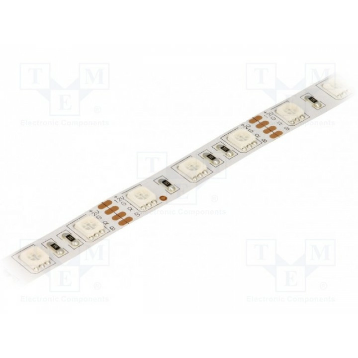 Лента LED RGB LED/м 60 SMD 5050 12В LUCKY LIGHT LS-5050F60R-2 (LS-5050F60R-2)
