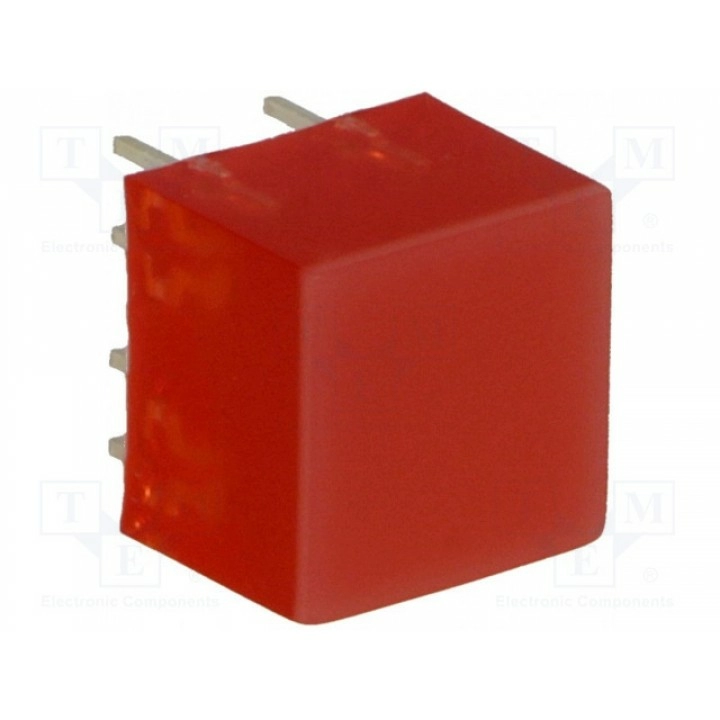 Подсветка LED KINGBRIGHT ELECTRONIC L-8754SRDT (L-875-4SRDT)