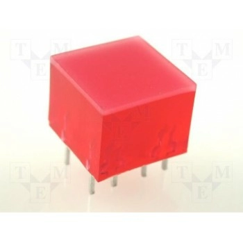 Подсветка led красный KINGBRIGHT ELECTRONIC L-8754IDT
