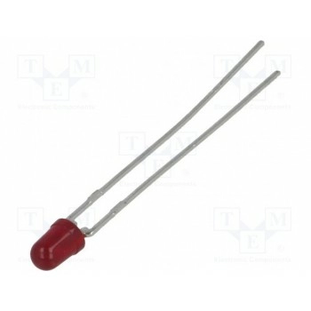 LED 3мм BROADCOM (AVAGO) HLMP-1700-B0002