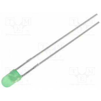 LED 3мм KINGBRIGHT ELECTRONIC L-934GD