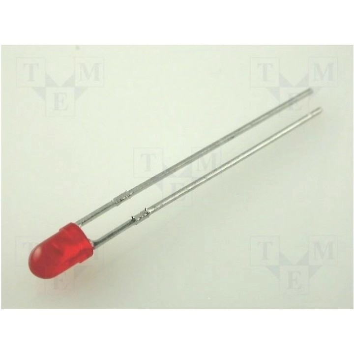 LED 3мм красный KINGBRIGHT ELECTRONIC L-934LID (L-934LID)