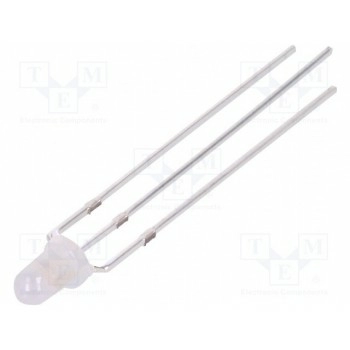 LED 3мм двухцветный OPTOSUPPLY OSRPMC3132A