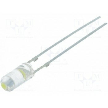 LED 3мм OPTOSUPPLY OSW5YK39B1B